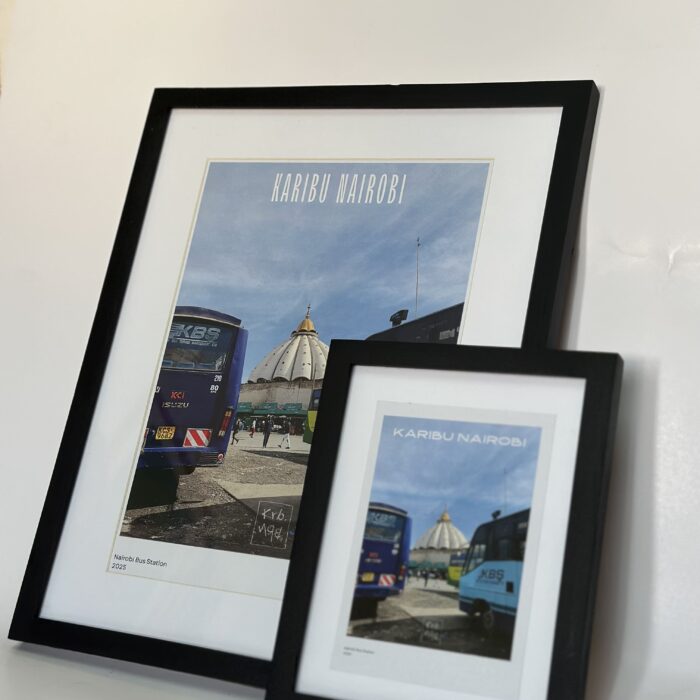 Bus Station Framed Print